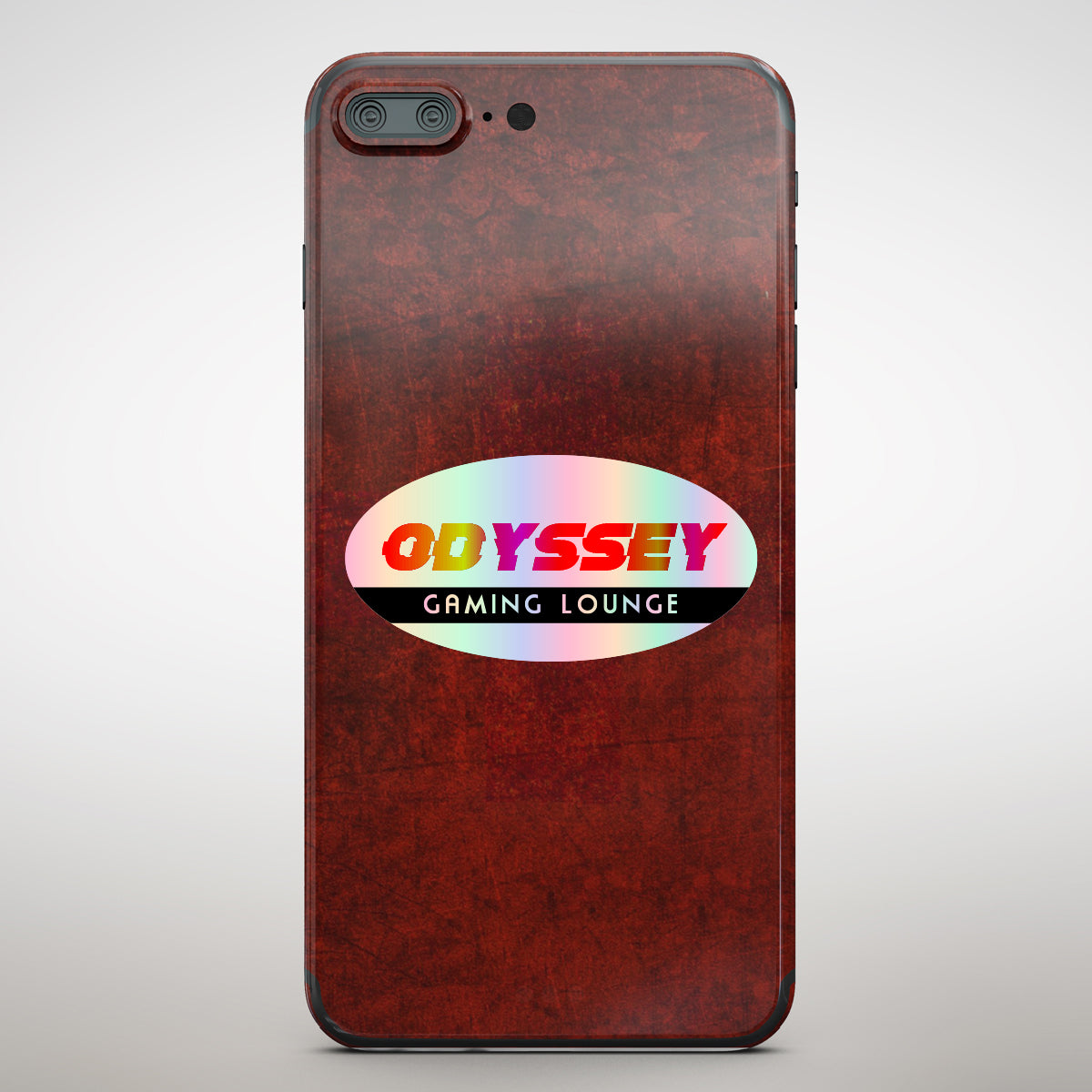 Oval Holographic Stickers