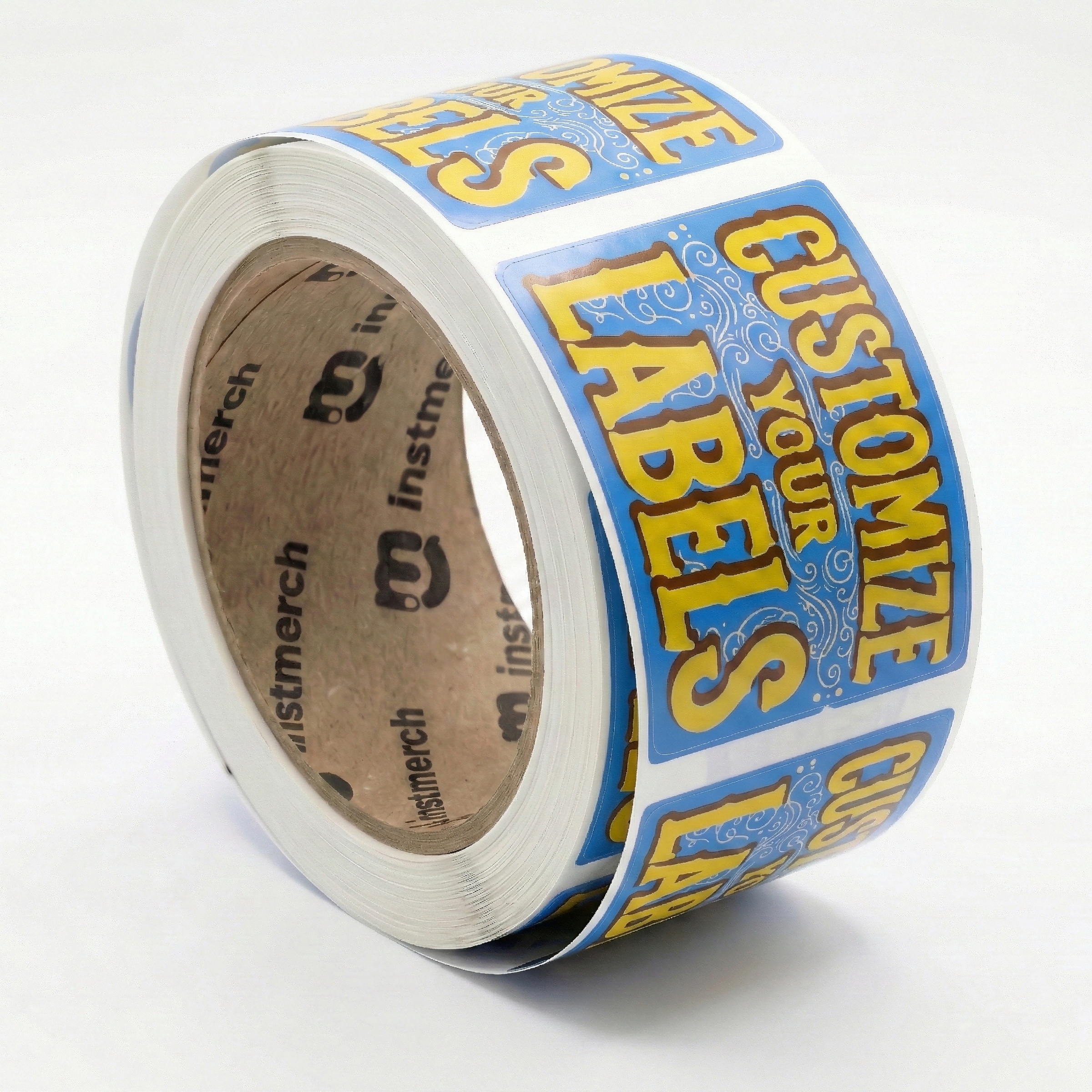 instMerch Custom Roll Labels Rectangle