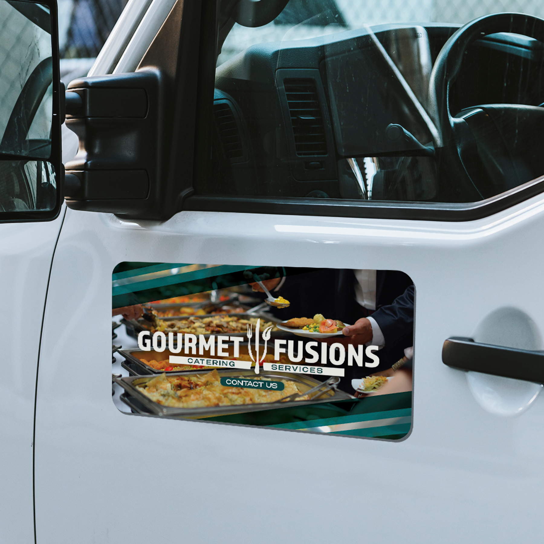 Custom Car Magnets Catering Business