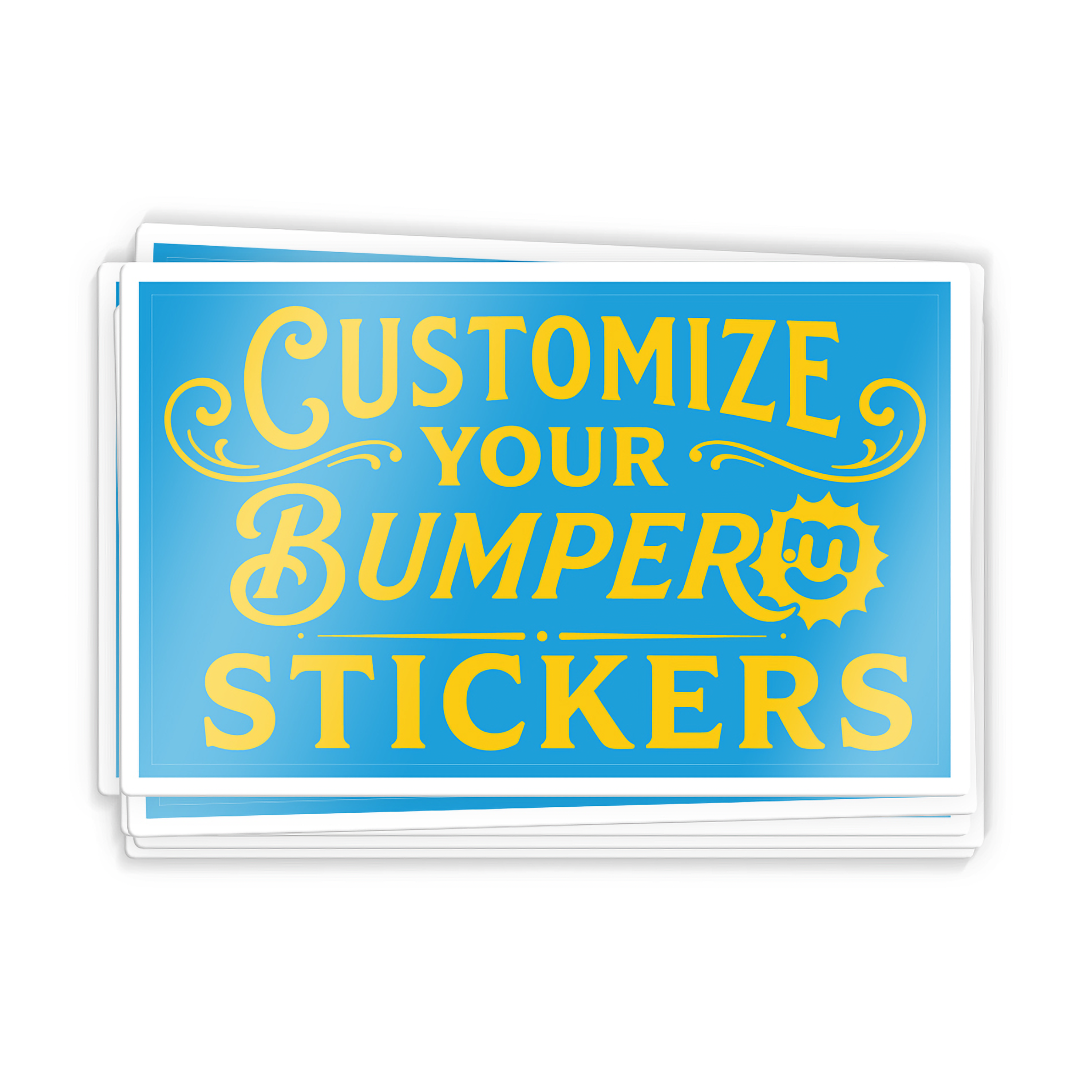 instMerch Custom Bumper Stickers