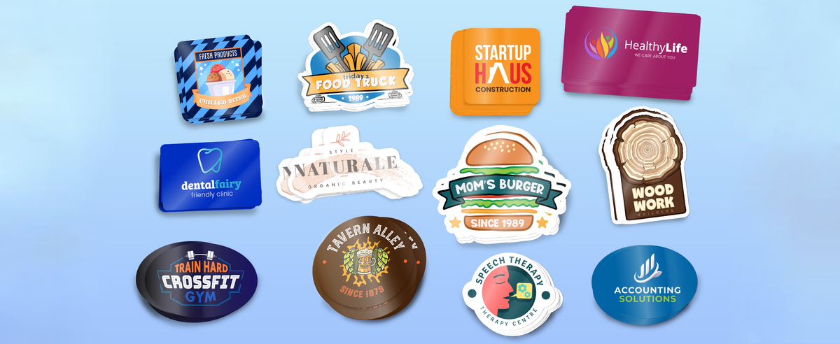Customized Stickers Custom Logo Stickers For Business, Laminated ...