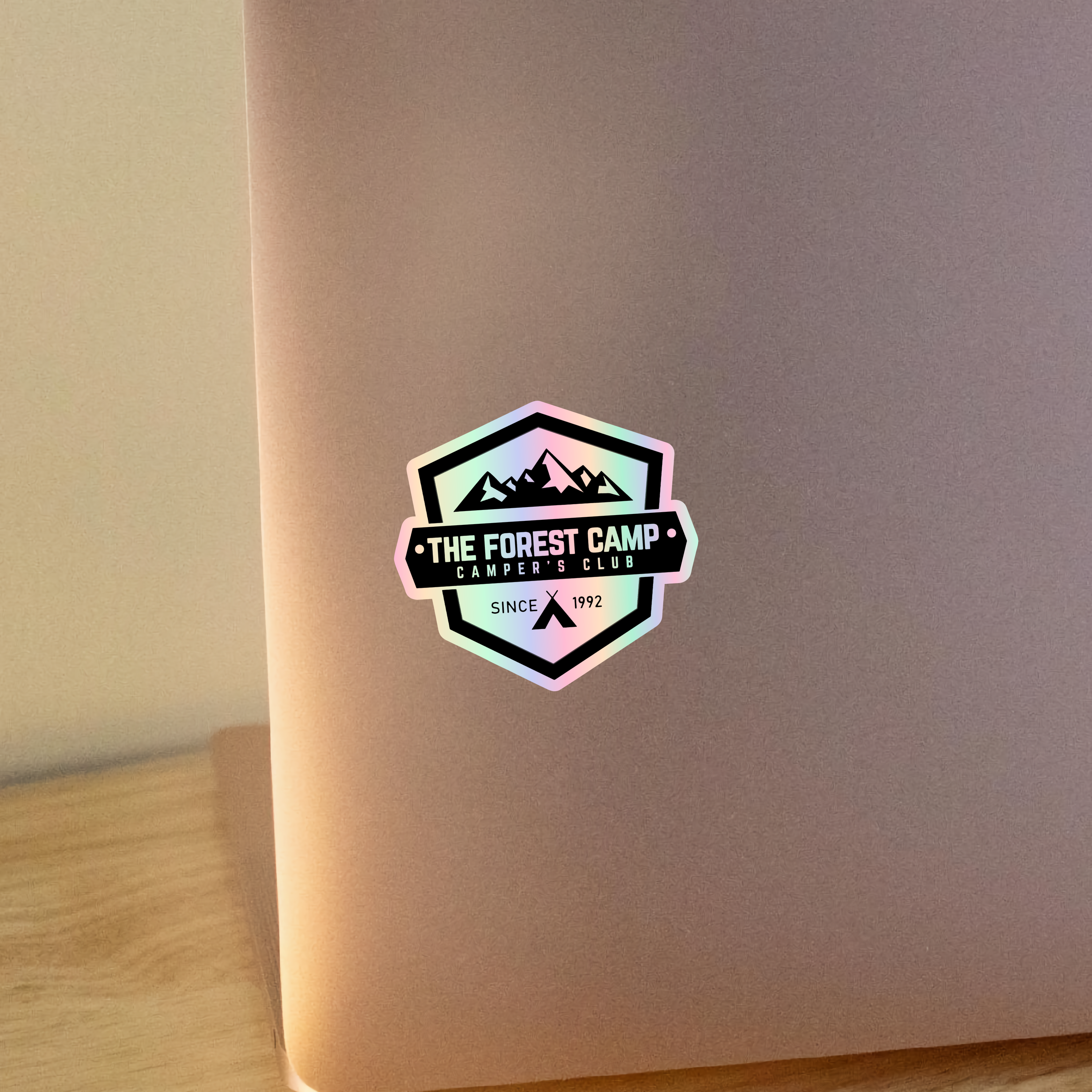 Die-Cut Holographic Stickers