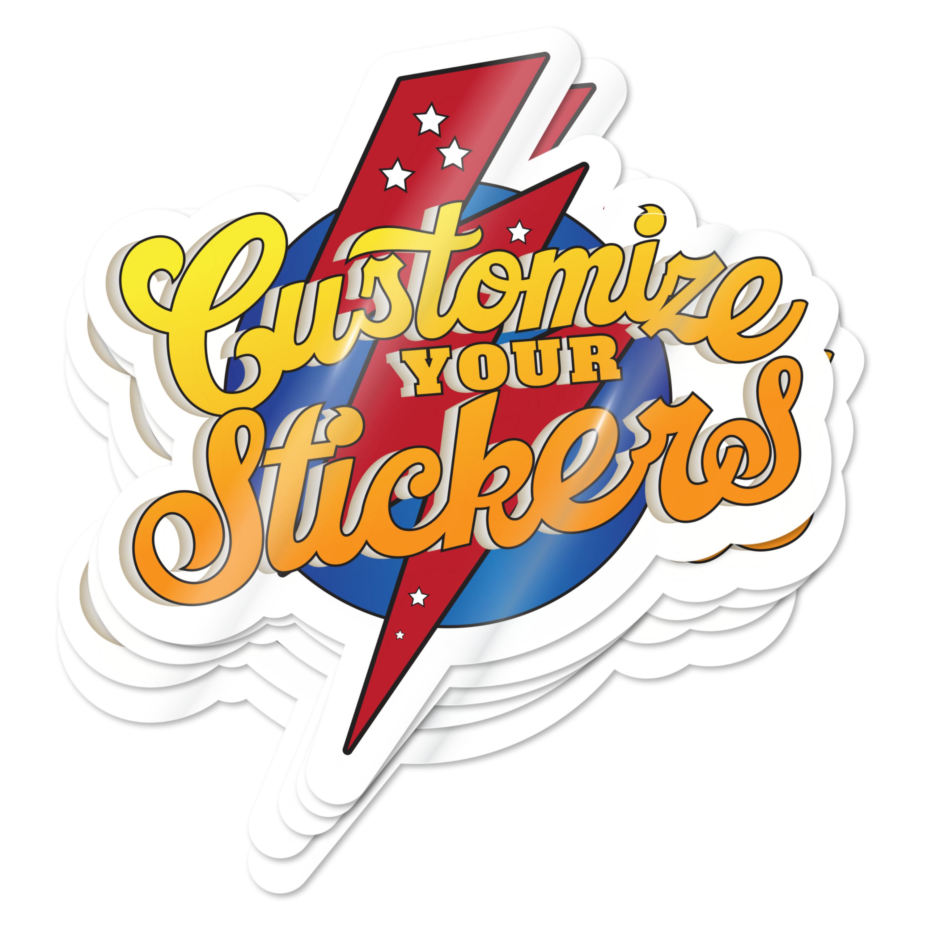 Custom Laminated Stickers - Heavy Duty, Anti Scratch, Weatherproof