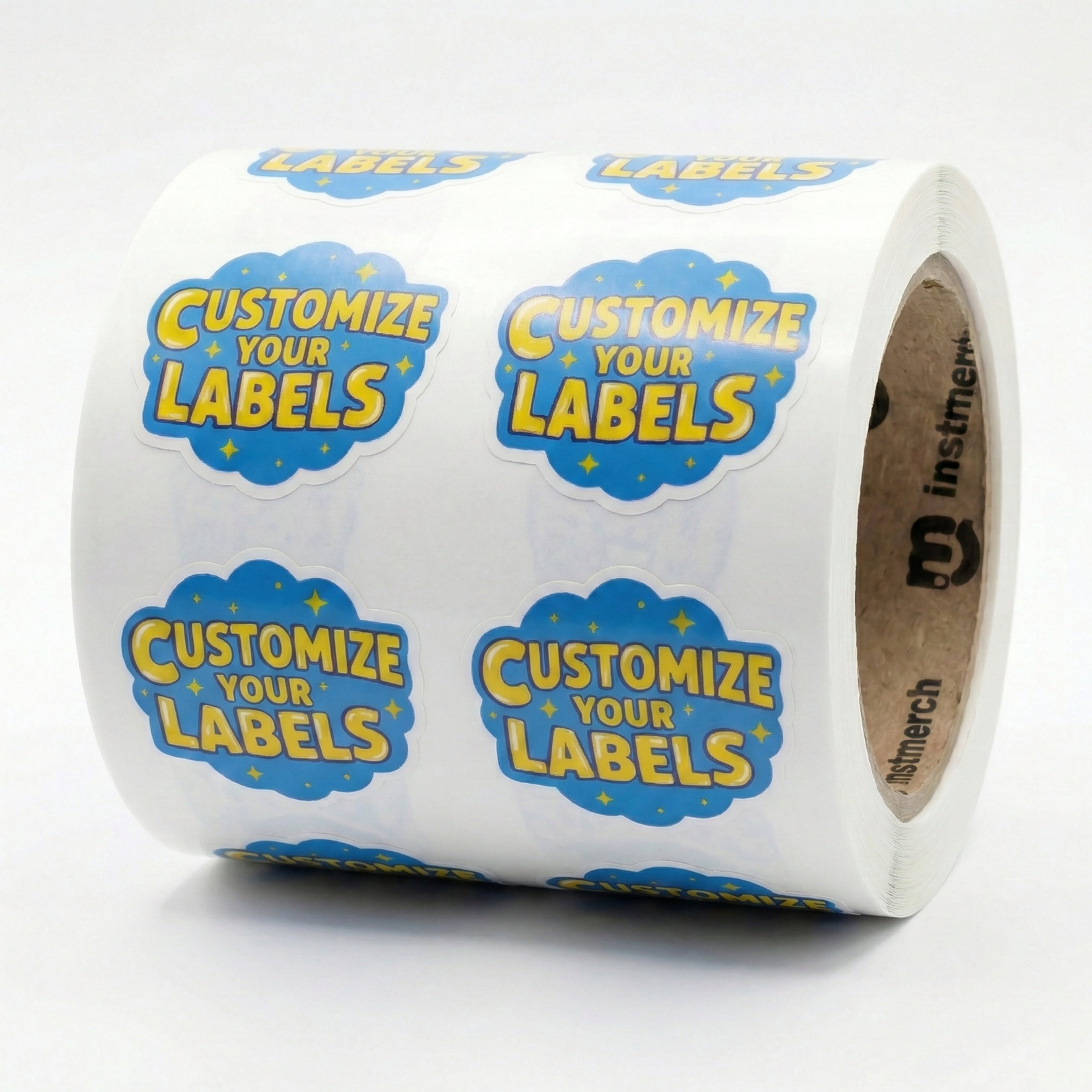 instMerch Custom Roll Labels Die-Cut