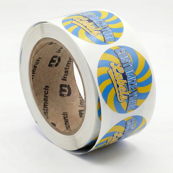 instMerch Custom Roll Labels Oval