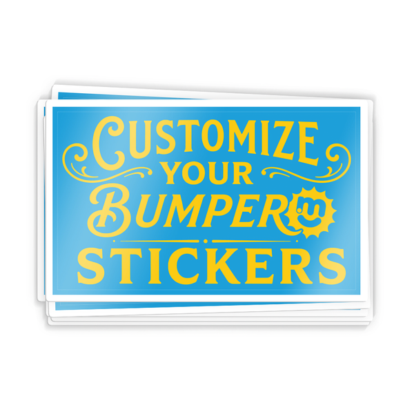 instMerch Custom Bumper Stickers