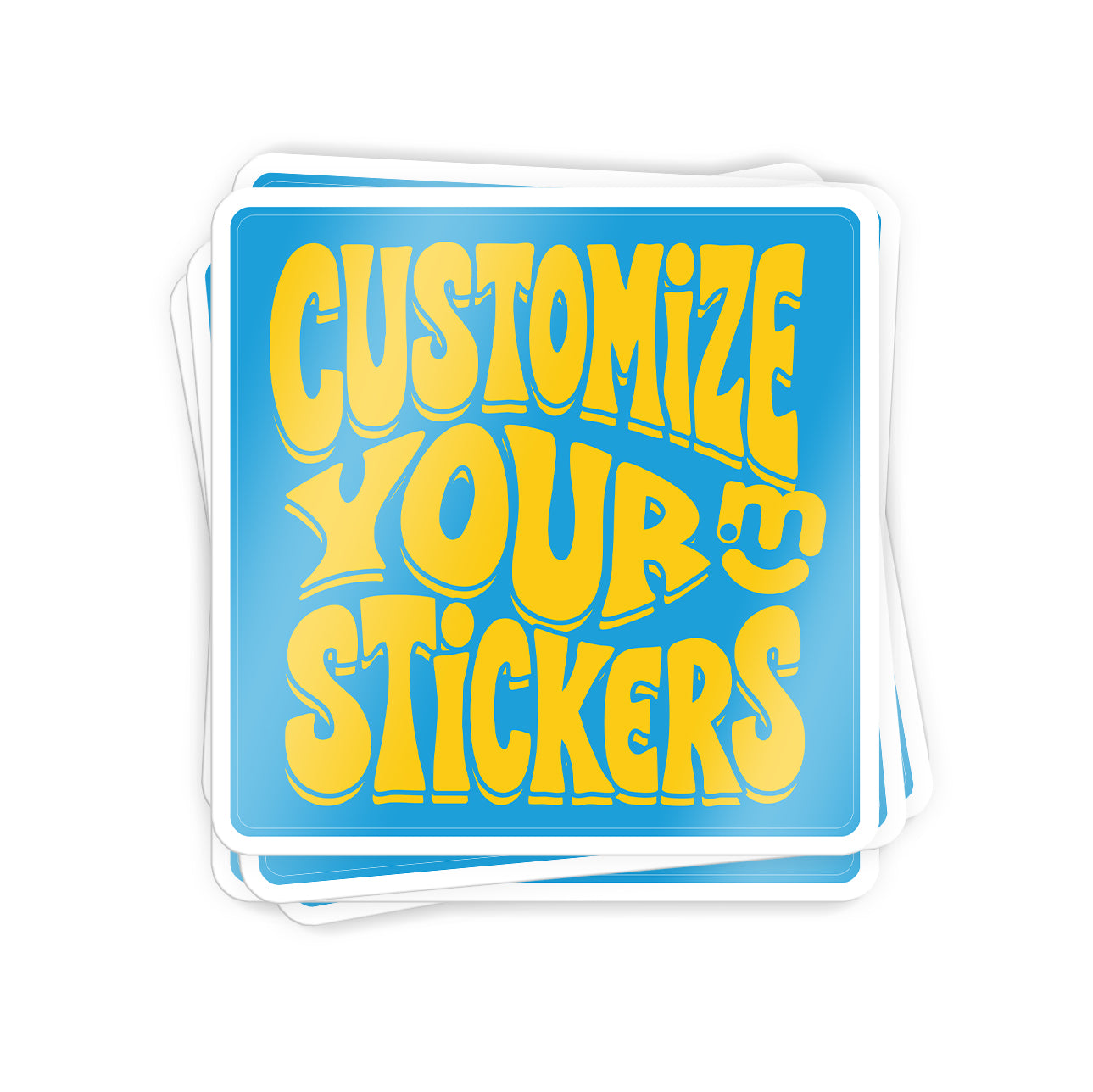 instMerch Custom Stickers Square
