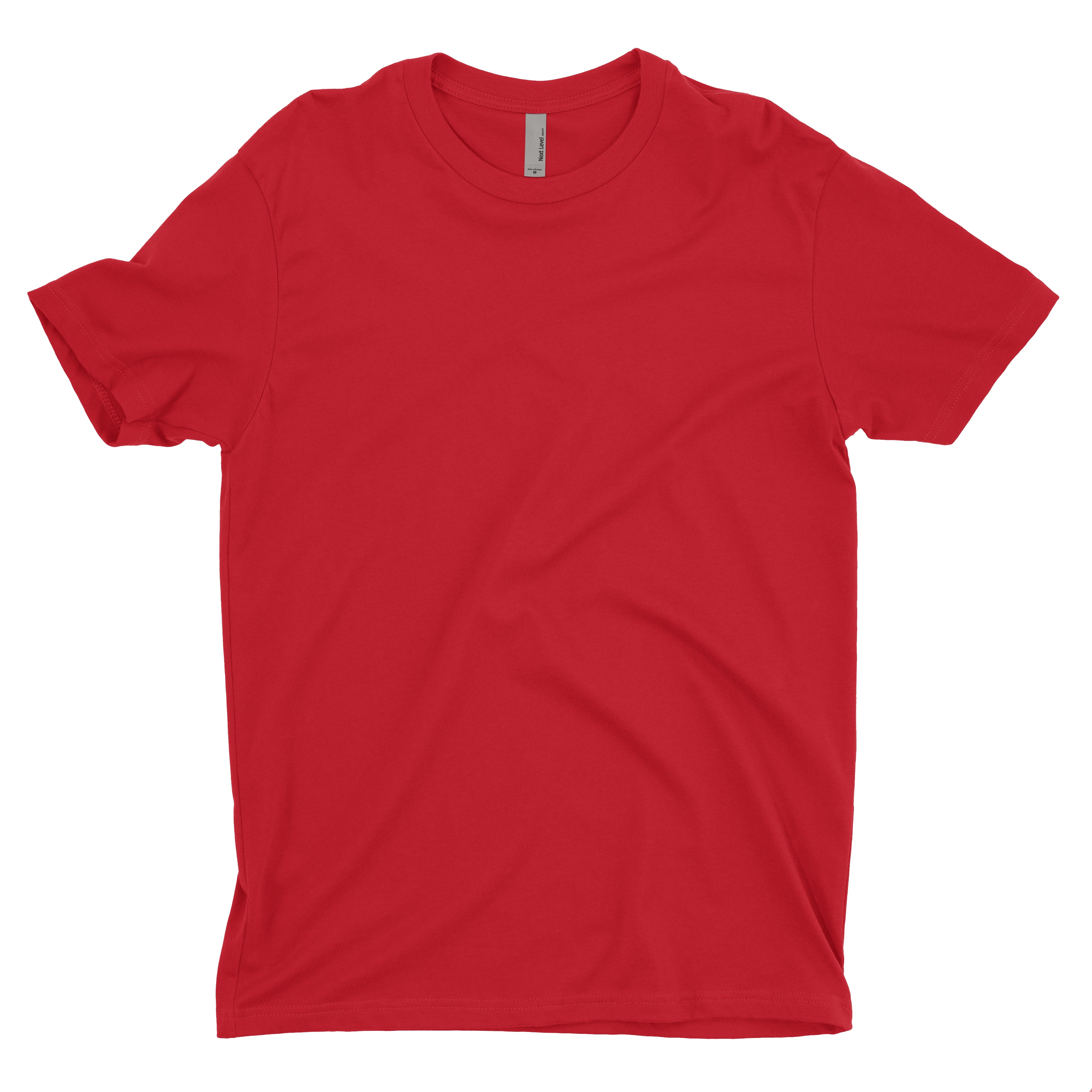 Soft Cotton Short Sleeve Red Custom T Shirt