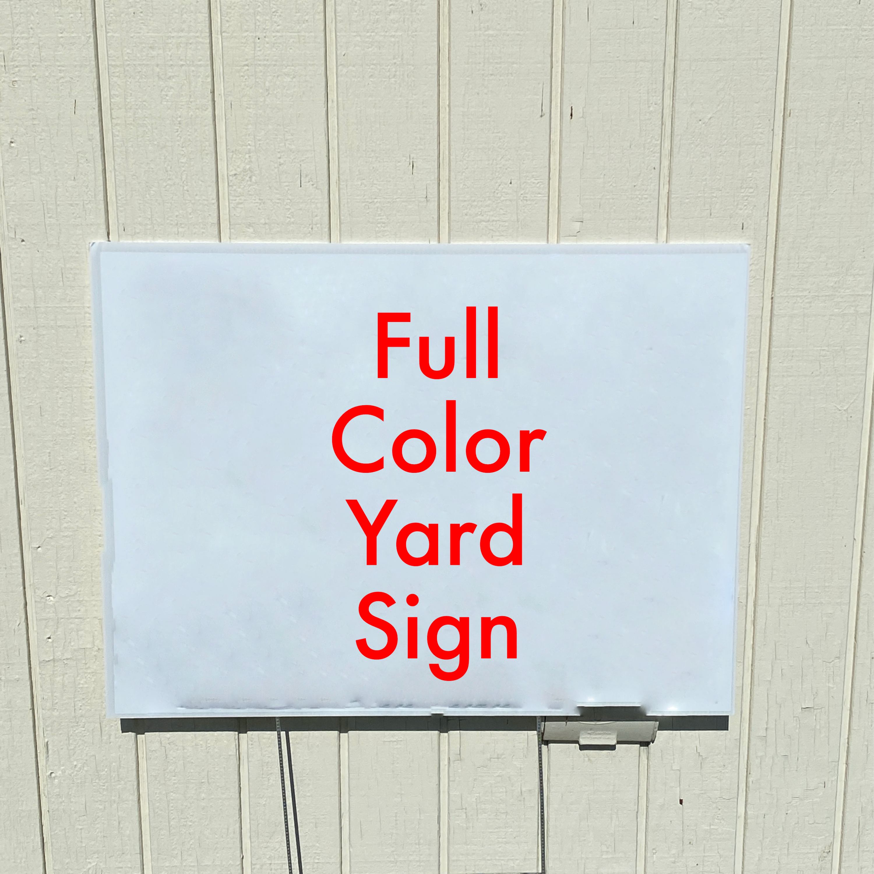 Yard Signs - 2 Sides